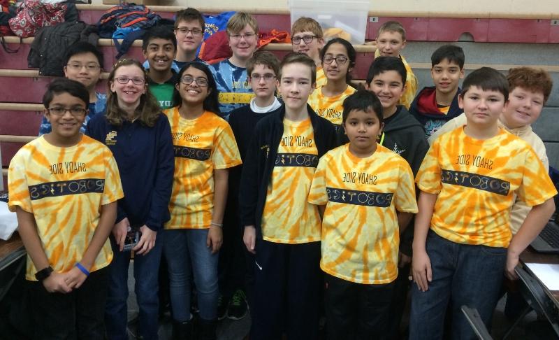 Middle School Robotics Team from Pittsburgh's Shady Side Academy